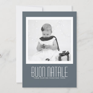 Vorlage für zeitgenössische Buon Natale