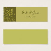 Vorlage - Gastgeschenk Hochzeit-Tag (Vorne & Hinten)
