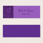 Vorlage - Gastgeschenk Hochzeit-Tag (Vorne & Hinten)