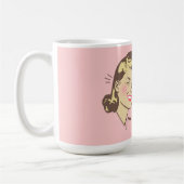 Vorlage gerade zwischen Ihnen und mir Trashbag Kaffeetasse (Links)