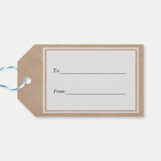 Vorlage - Hintergrund der Papiertüte Geschenkanhänger (Rückseite Horizontal)