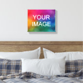 Vorlage Hinzufügen von Bild-Bild-Logo-Horizontal Leinwanddruck (Insitu (Schlafzimmer))