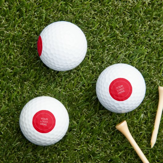 Vorlage Hochladen des Firmenlogos hier Golfball (Insitu Gras)