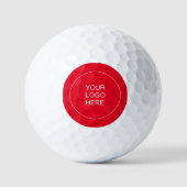 Vorlage Hochladen des Firmenlogos hier Golfball (Vorderseite)