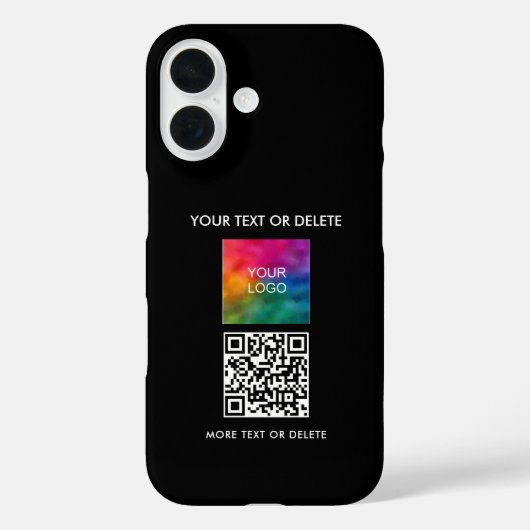 Vorlage Hochladen des QR-Codes für Ihr eigenes Fir Case-Mate iPhone Hülle (Rückseite)