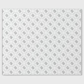 Vorlage Hochladen Ihres eigenen Fotos oder Firmenl Geschenkpapier (Flach)