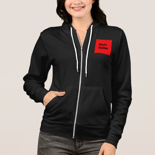 Vorlage Hoodie (Vorderseite)