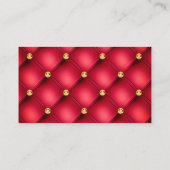 Vorlage Ihrer Red Gold Werbegeschenkkarte Visitenkarte (Rückseite)