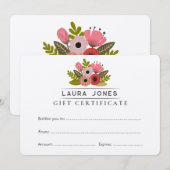 Vorlage Ihres Gutscheins (Vorne/Hinten)