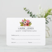 Vorlage Ihres Gutscheins (Stehend Vorderseite)