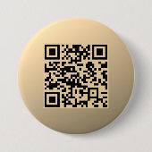 Vorlage in reinem Weiß Button (Vorderseite)