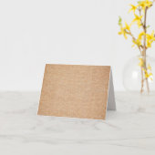 Vorlage - Jute Hintergrund (Gelbe Blume)