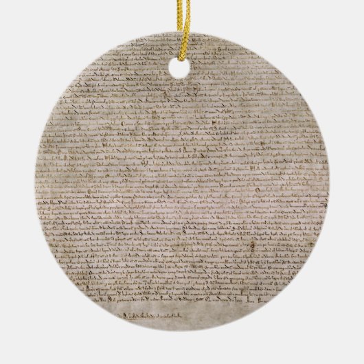 VORLAGE Magna- CartaBritish Library 1215 Keramikornament (Vorne)