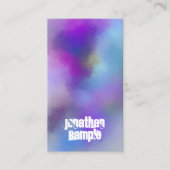 Vorlage Moderner Abstrakter Kunstfehler Visitenkarte (Vorderseite)