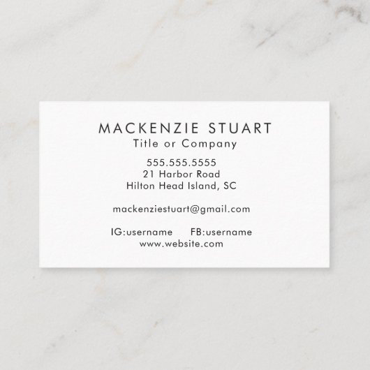 Vorlage Moderner QR-Code Geschäftslogos Einfach Visitenkarte (Rückseite)