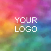 Vorlage Modernes elegantes Business-Logo hier Note Aufkleber (Vorderseite)