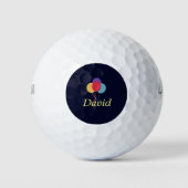 Vorlage, personalisieren golfball (Vorderseite)