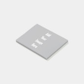 Vorlage Post-it Klebezettel (angewinkelt)