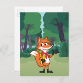 Vorlage Postkarte (Vorne/Hinten)