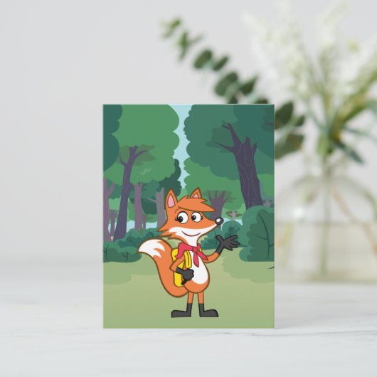 Vorlage Postkarte (Stehend Vorderseite)