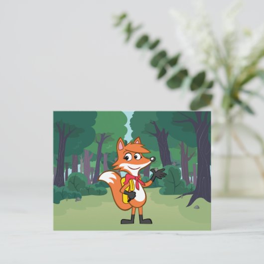 Vorlage Postkarte (Stehend Vorderseite)