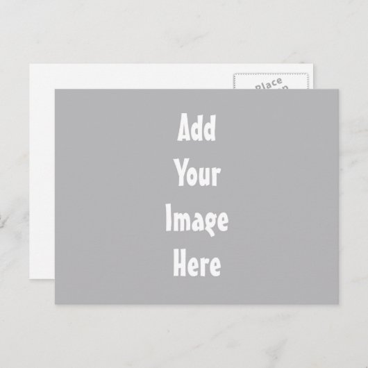 Vorlage Postkarte (Vorne/Hinten)