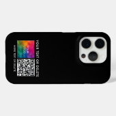 Vorlage QR-Code Ihr Firmenlogo auf Case-Mate iPhone Hülle (Rückseite (Horizontal))