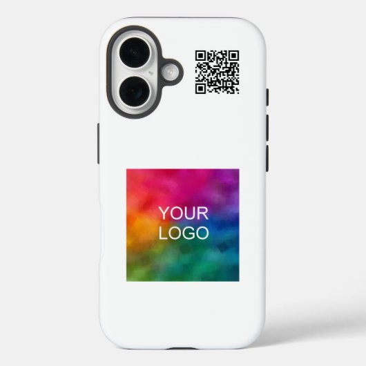 Vorlage QR-Code Laden Sie Ihre eigene Logo-Populat Case-Mate iPhone Hülle (Rückseite)