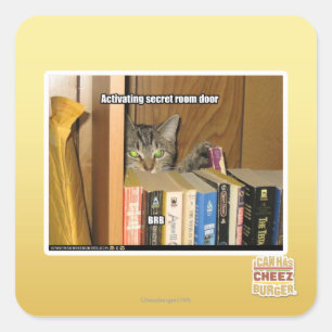 Vorlage Quadratischer Aufkleber