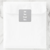 Vorlage Quadratischer Aufkleber (Tasche)
