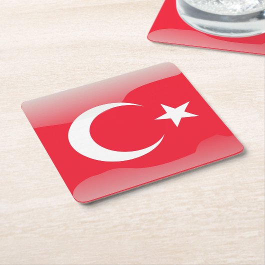 Vorlage Rechteckiger Pappuntersetzer (angewinkelt)