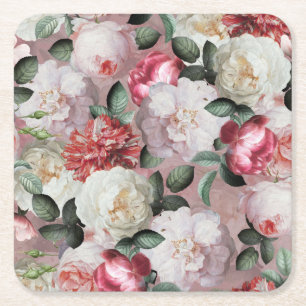 Vorlage Rechteckiger Pappuntersetzer