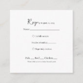 Vorlage RSVP-Karte (Vorderseite)