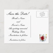 Vorlage Save the Date (Rückseite)