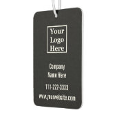 Vorlage schwarz und weiß Ihr Logo hier Autolufterfrischer (Links)