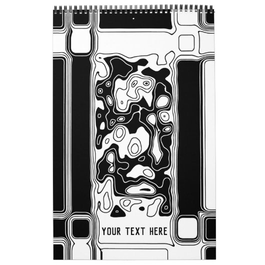 Vorlage "Schwarz-Weiß" Art 1 Kalender (Titelbild)