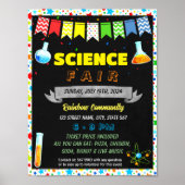 Vorlage "Science Fair Event" Poster (Vorne)