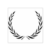 Vorlage setzen Sie Ihren Namen olympischen Kranz-B Gummistempel (Prägung)