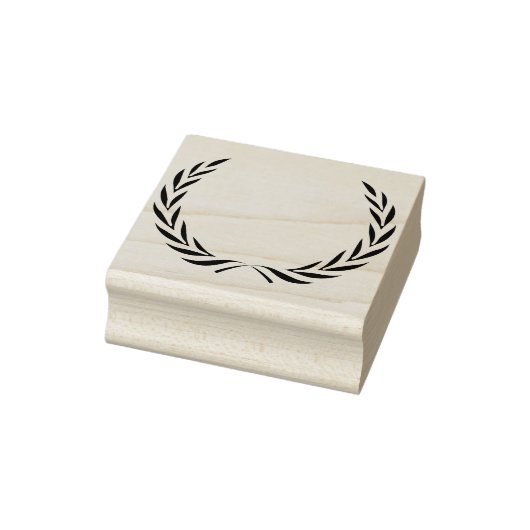 Vorlage setzen Sie Ihren Namen olympischen Kranz-B Gummistempel (Stempel)