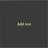 Vorlage - Text hinzufügen Aufkleber (Vorderseite)