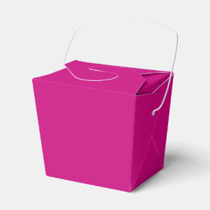 Vorlage Vintag Viva Magenta Elegant Solid Color Geschenkschachtel