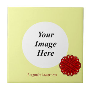 Vorlage von Blume Ribbon von Kenneth Yoncich Fliese