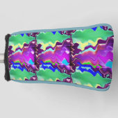 Vorlage Wählen Sie aus 15 verschiedenen Rohrfarben Golf Headcover (Vorderseite)