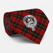 Vorlage - Wappen + Tartan Krawatte (Gerollt)