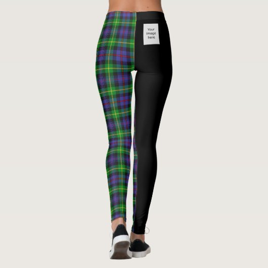 Vorlage - Wappen + Tartan Leggings (Rückseite)