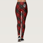 Vorlage: Wappen + Tartan-Leggings Leggings (Rückseite)