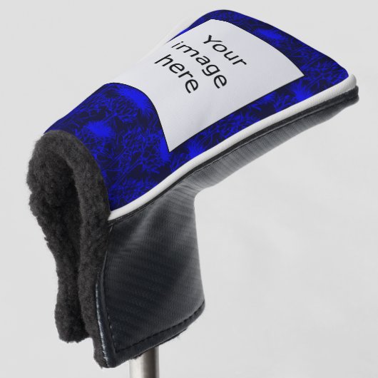 Vorlage: Wappen w Tartan Golf Headcover (3/4 Vorderseite)