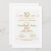 Vorlage zum 50. Jahrestag (Vorne/Hinten)