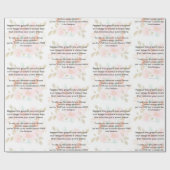 Vorlage zum Entwerfen eines Geschenkes für Ihr eig Geschenkpapier (Flach)