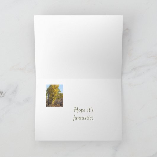 Vorlage zum Geburtstag im Herbst (Innenseite)